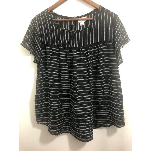 Ava & Viv Women's Black Shirt size 1x - Picture 5 of 6